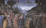 Sandro Botticelli Domenico Ghirlandaio,The Calling of the first Apostles,Peter and Andrew France oil painting artist